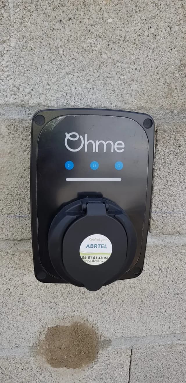 Borne Ohme installée